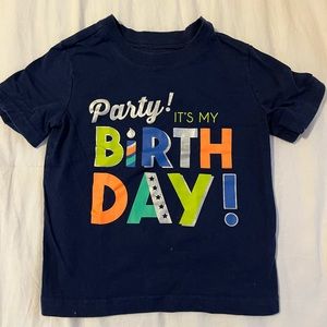 “Party it’s my Birthday” Shirt 3T